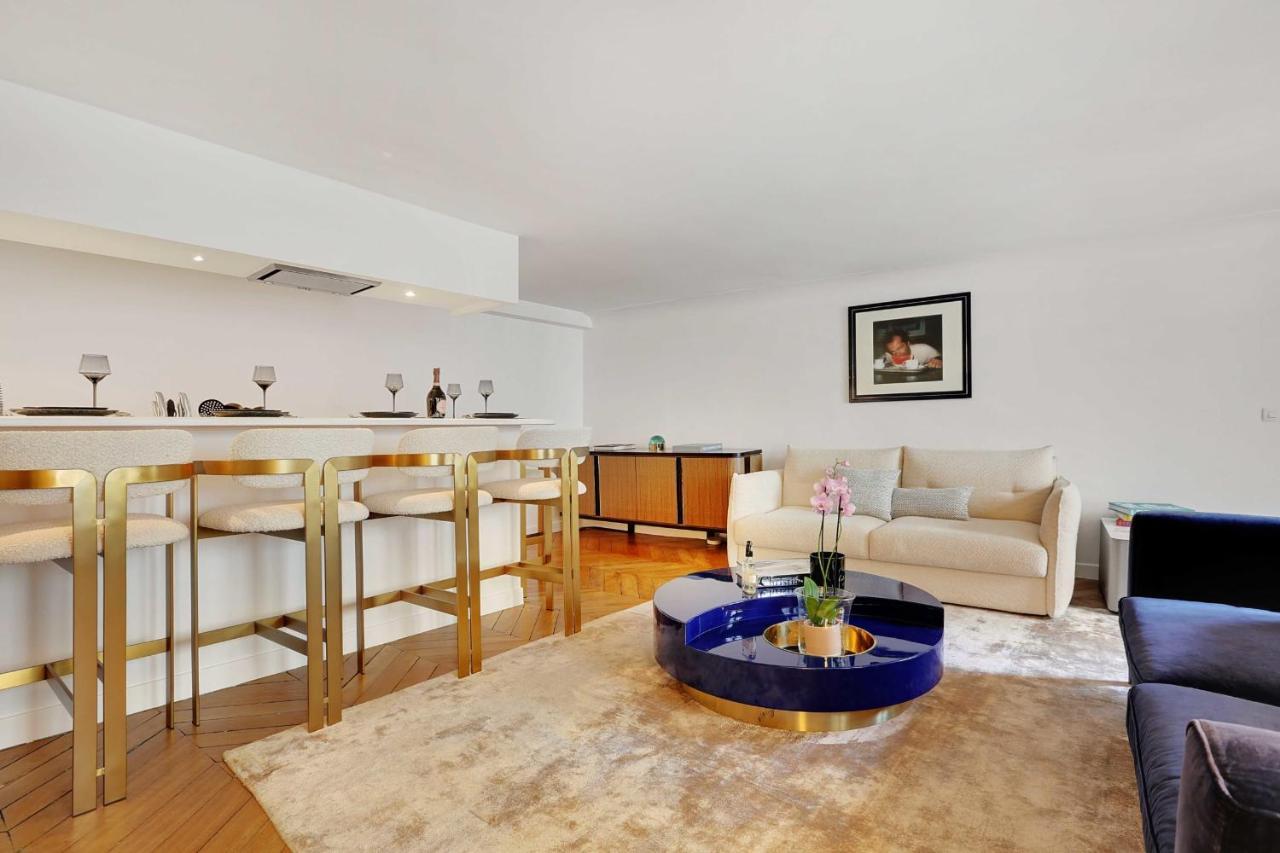 Elegant Apartment - 2Bd-6P - Avenue Montaigne Paris Exterior foto