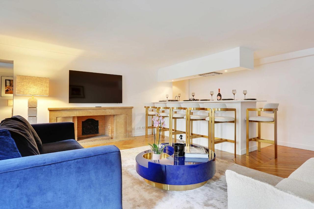 Elegant Apartment - 2Bd-6P - Avenue Montaigne Paris Exterior foto